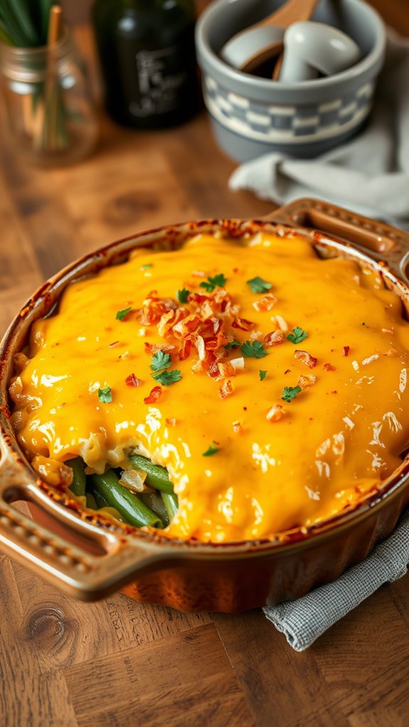 cheesy comfort food casserole