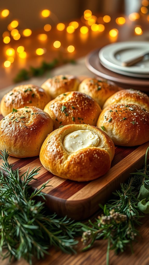 cheesy garlic herb bread
