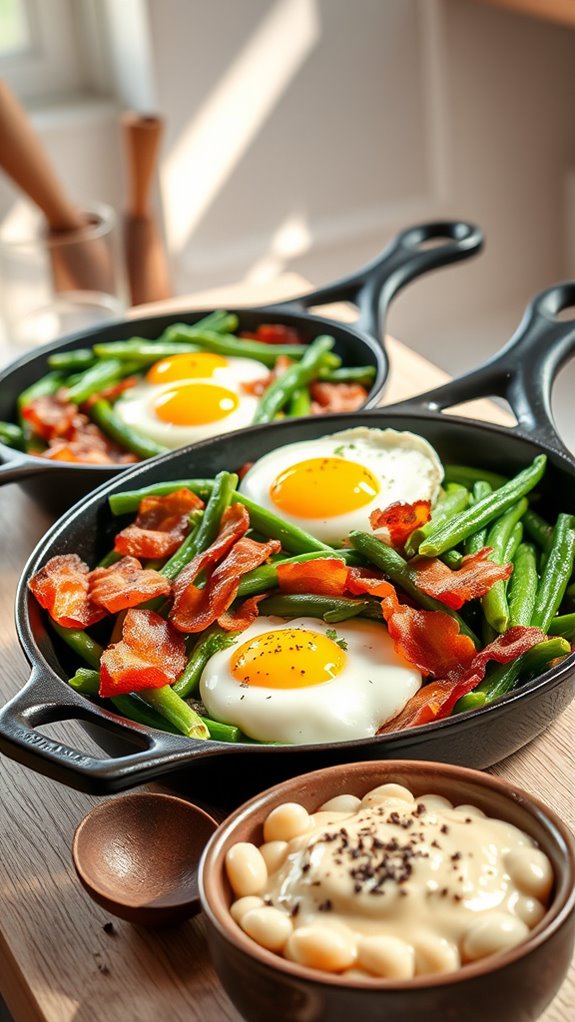cheesy green bean casserole