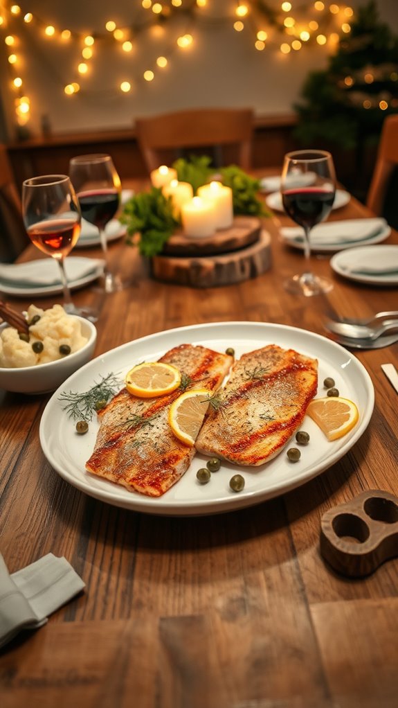 christmas dinner fish recipe