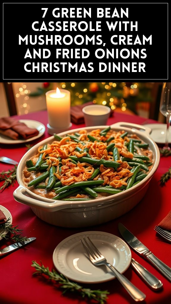 christmas green bean casserole
