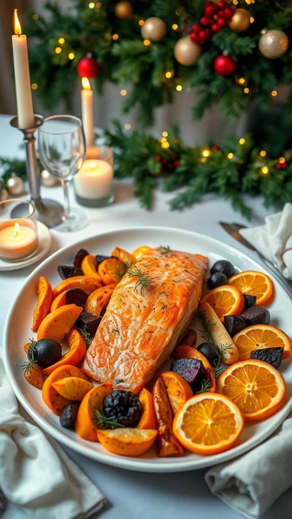citrus dill baked salmon