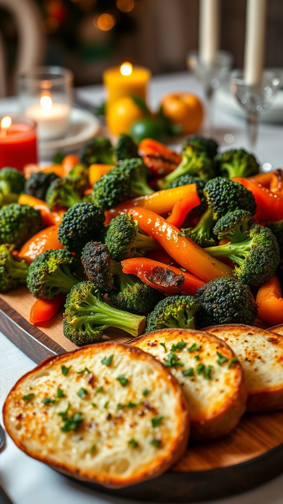 citrus roasted vegetable medley