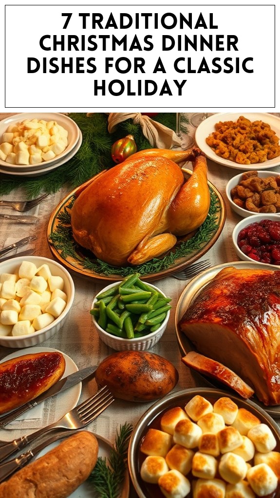 classic holiday dinner dishes