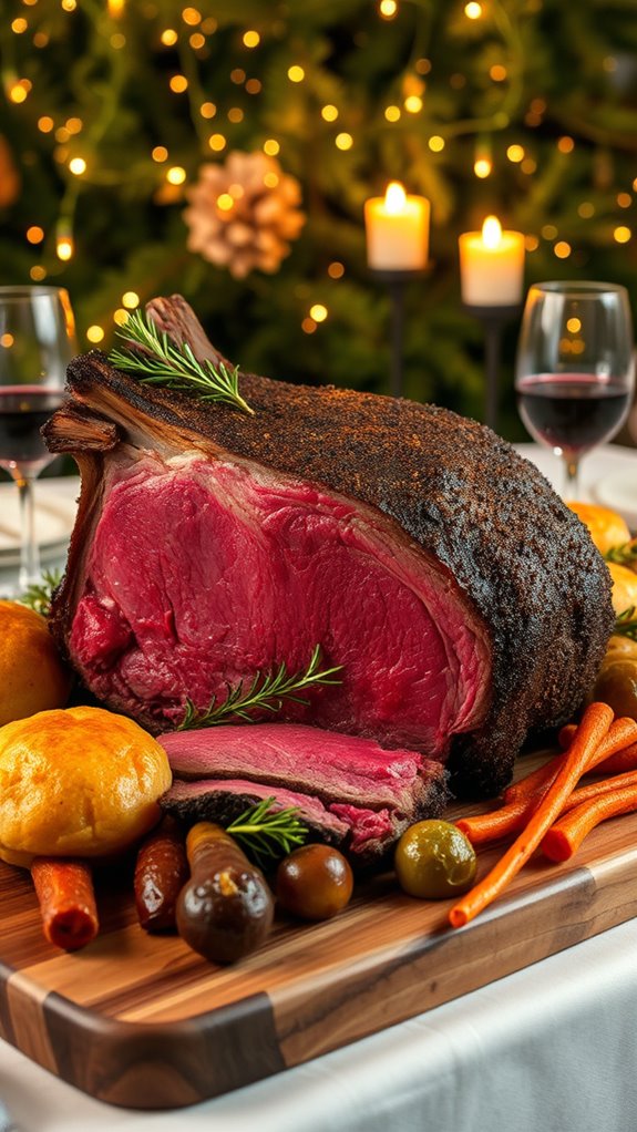 coffee infused prime rib roast