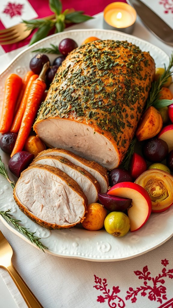 colorful roasted vegetable medley