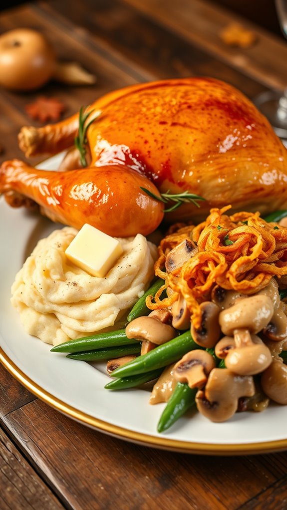 comfort food with turkey