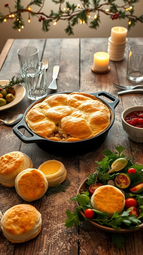 comforting chicken pot pie