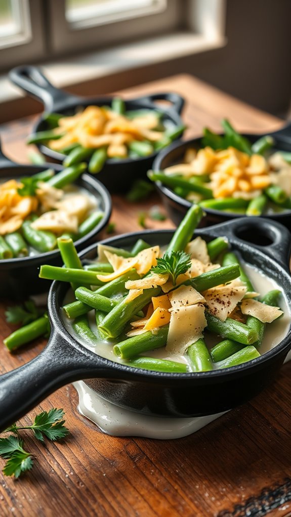 comforting green bean casserole
