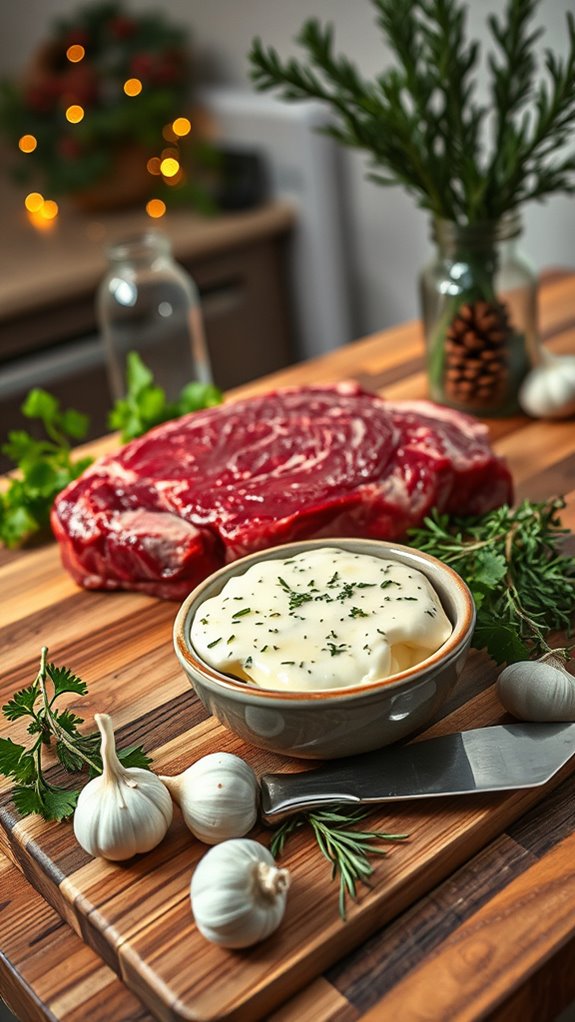 compound butter for steaks