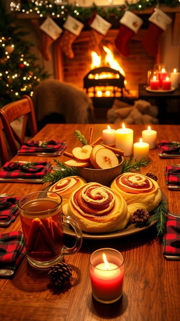 cozy holiday dessert pairing