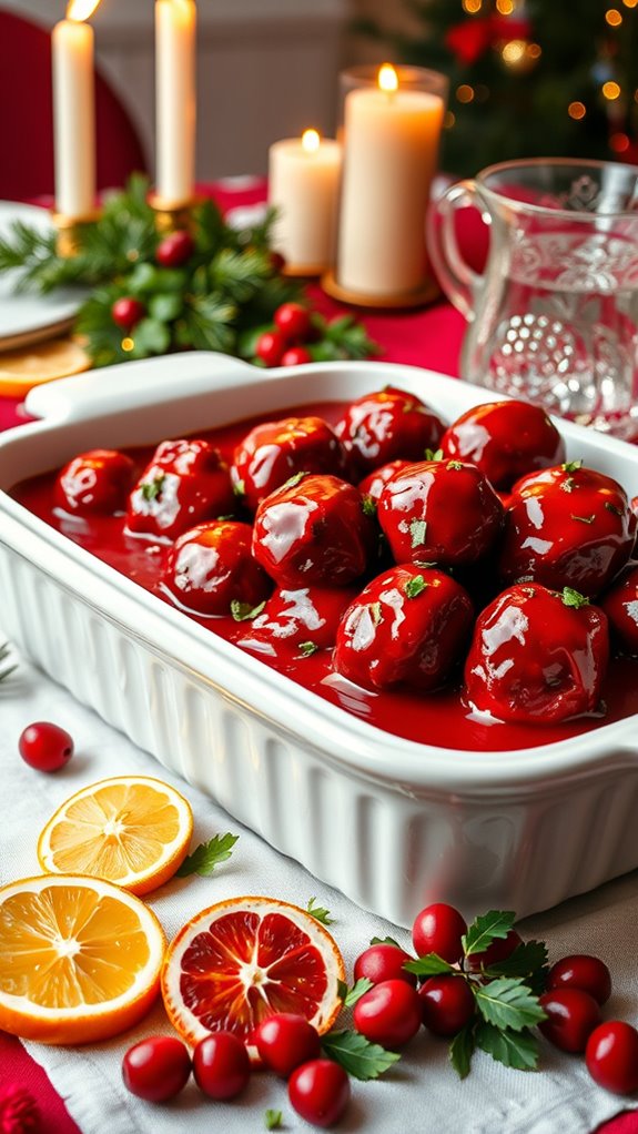 cranberry meatball casserole recipe