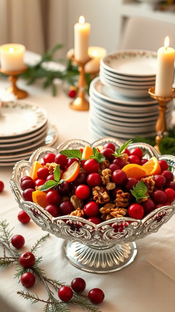 cranberry orange walnut salad