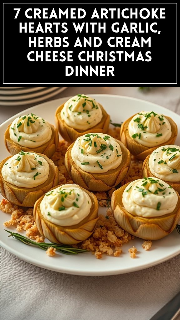 creamed artichoke hearts dish