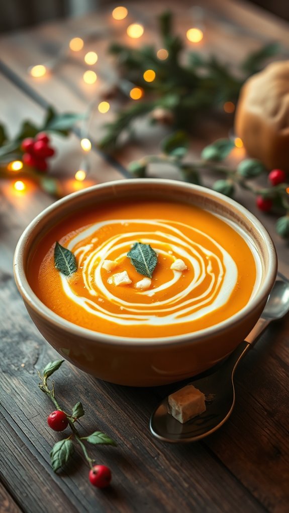 creamy butternut squash soup