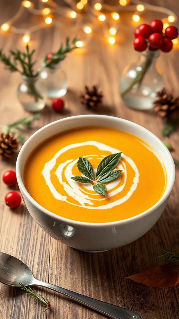 creamy butternut squash soup