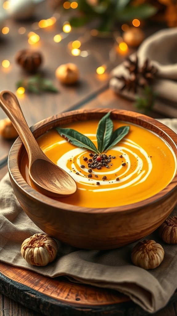creamy butternut squash soup