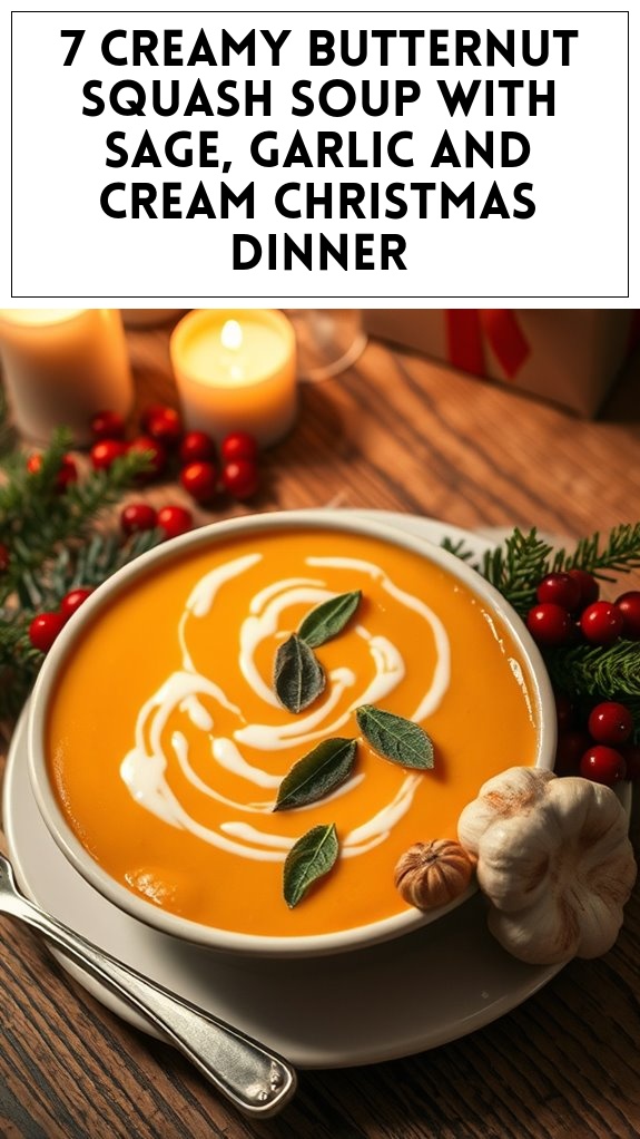 creamy butternut squash soup