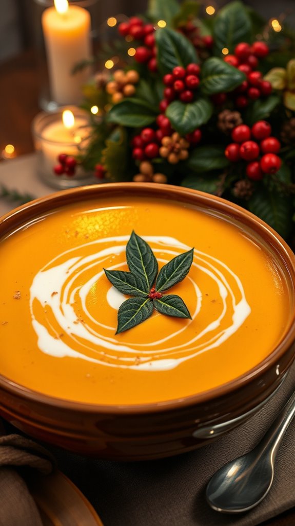 creamy butternut squash soup