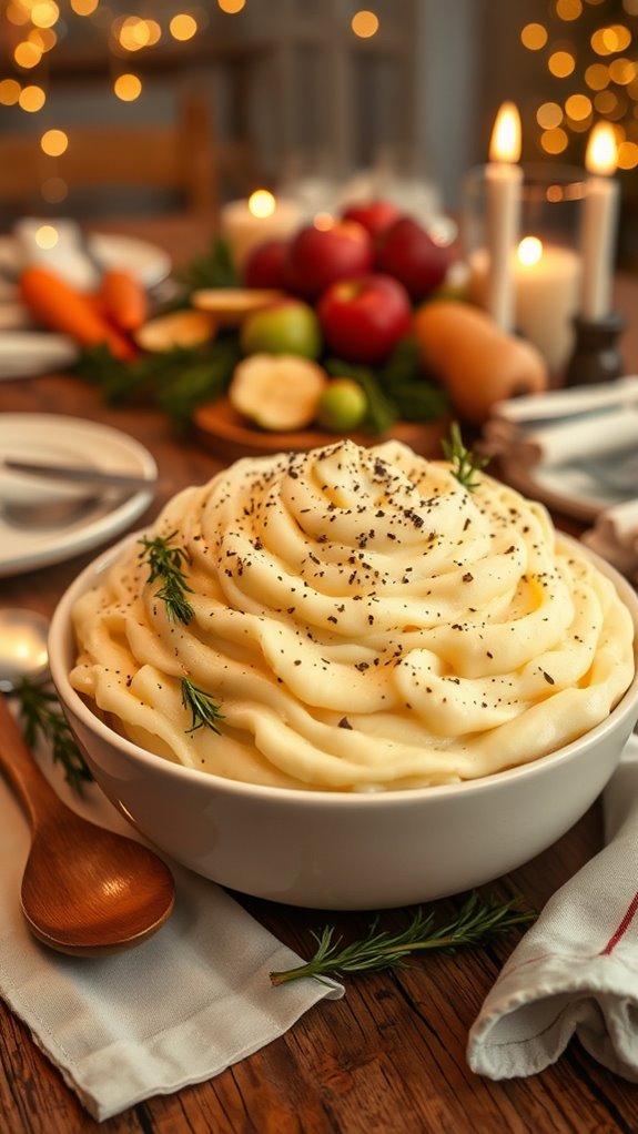 creamy buttery garlic potatoes