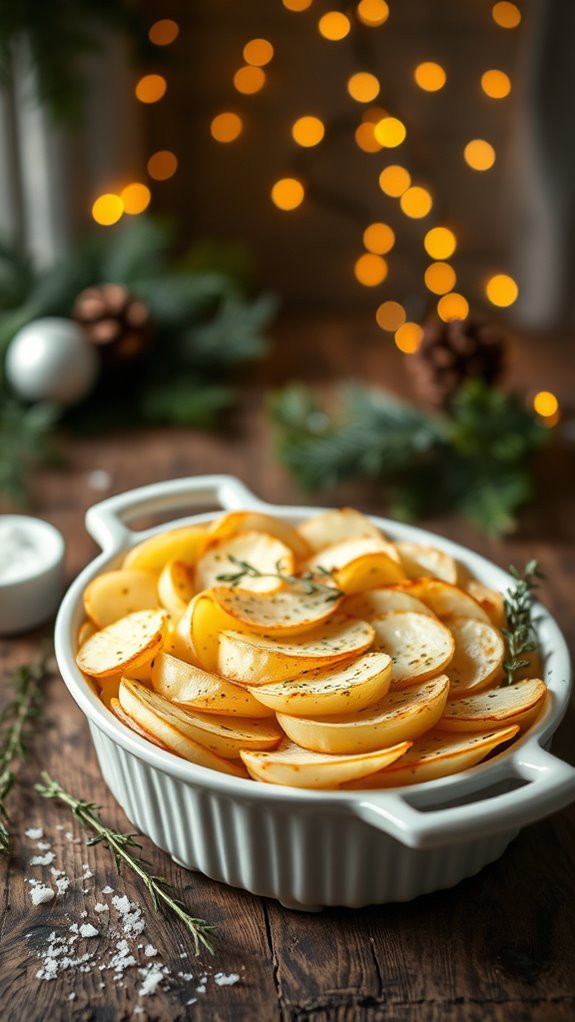 creamy celery root gratin