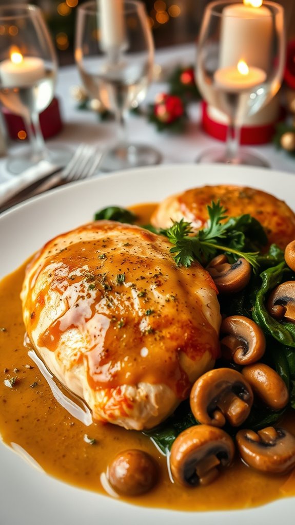 creamy chicken marsala delight