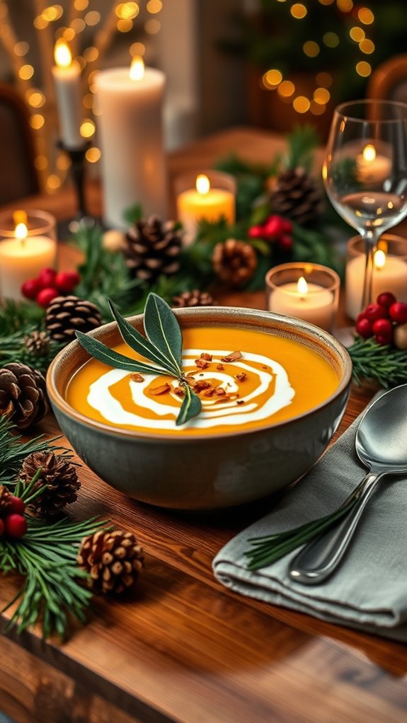 creamy dairy free butternut soup