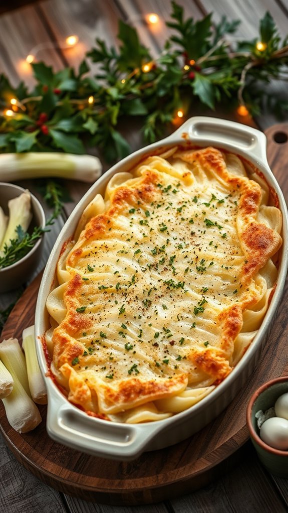 creamy fennel gratin ingredients