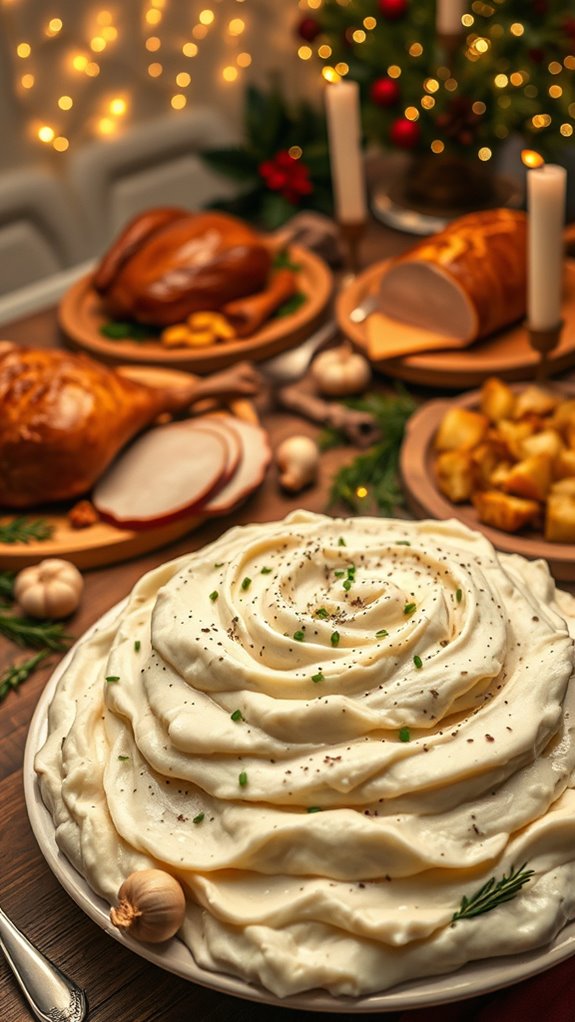 creamy garlic mashed potatoes