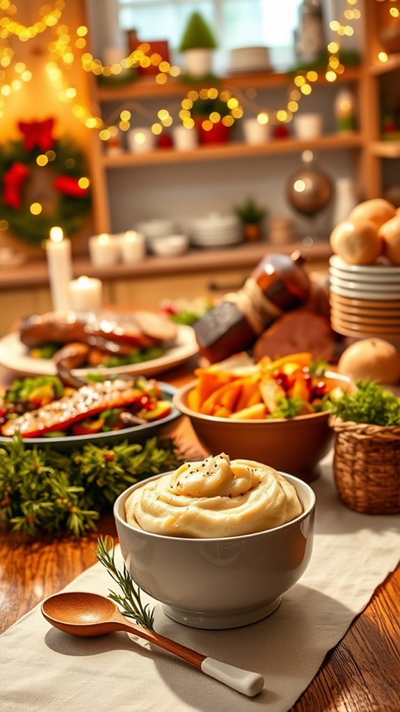 creamy garlic mashed potatoes