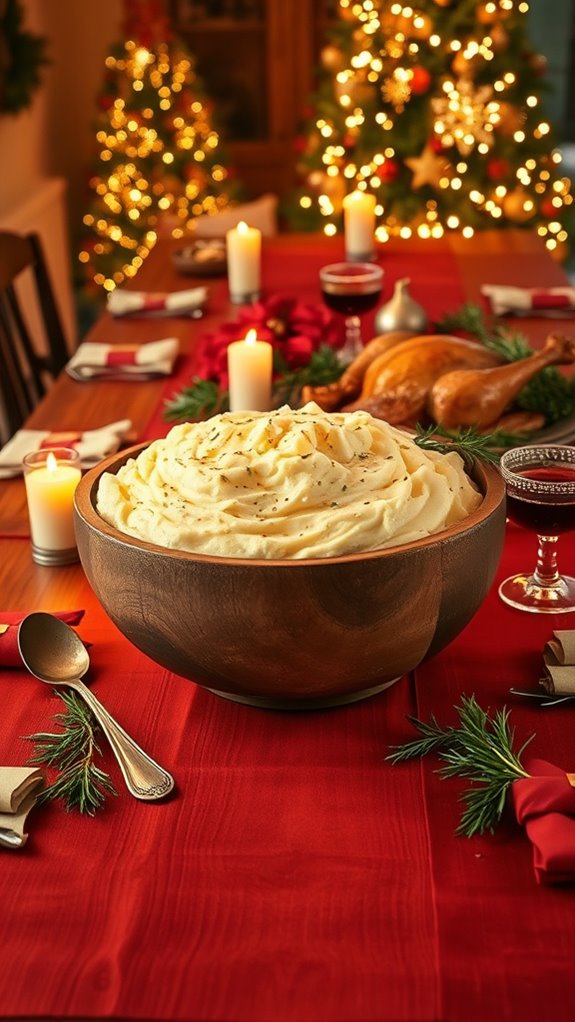creamy garlic mashed potatoes