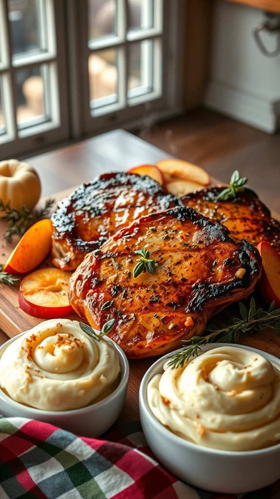 creamy garlic mashed potatoes