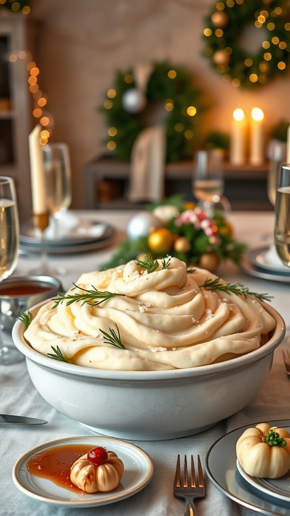 creamy garlic mashed potatoes