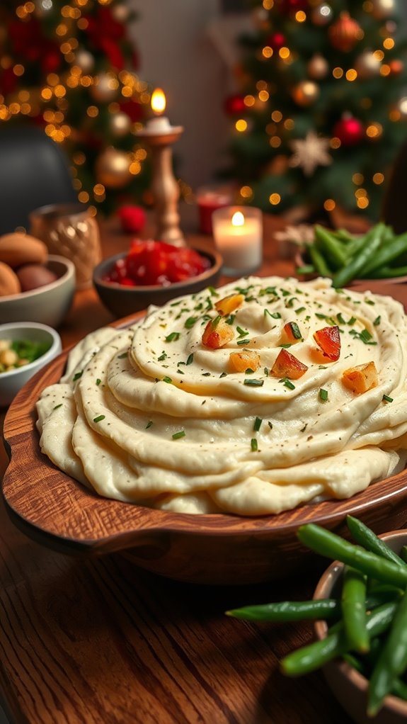 creamy garlic mashed potatoes