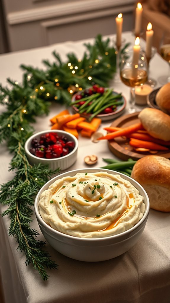 creamy garlic mashed potatoes