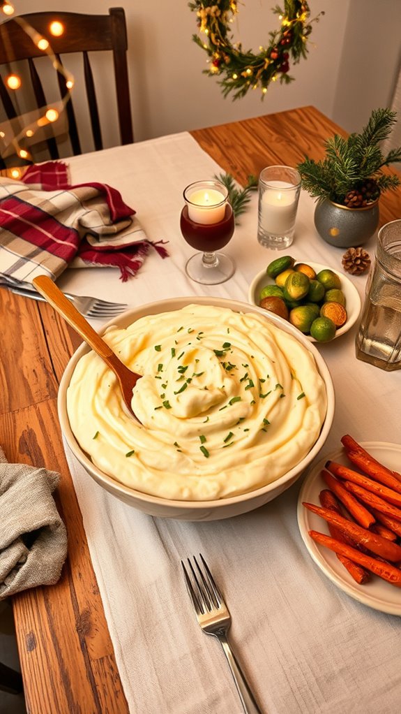 creamy garlic mashed potatoes
