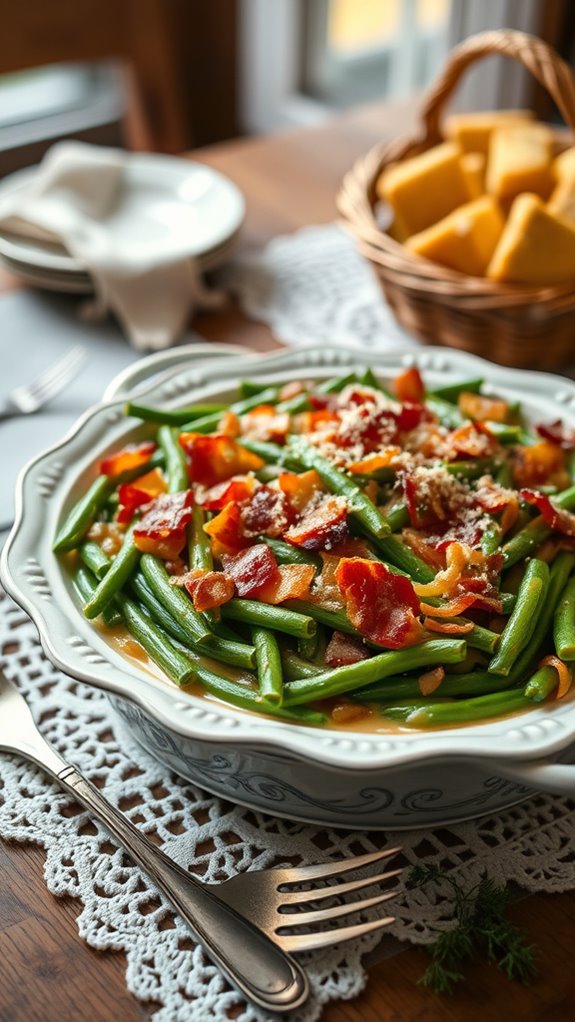 creamy garlic parmesan casserole