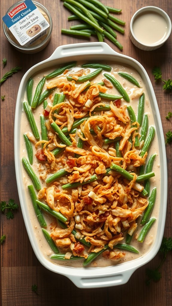 creamy green bean casserole