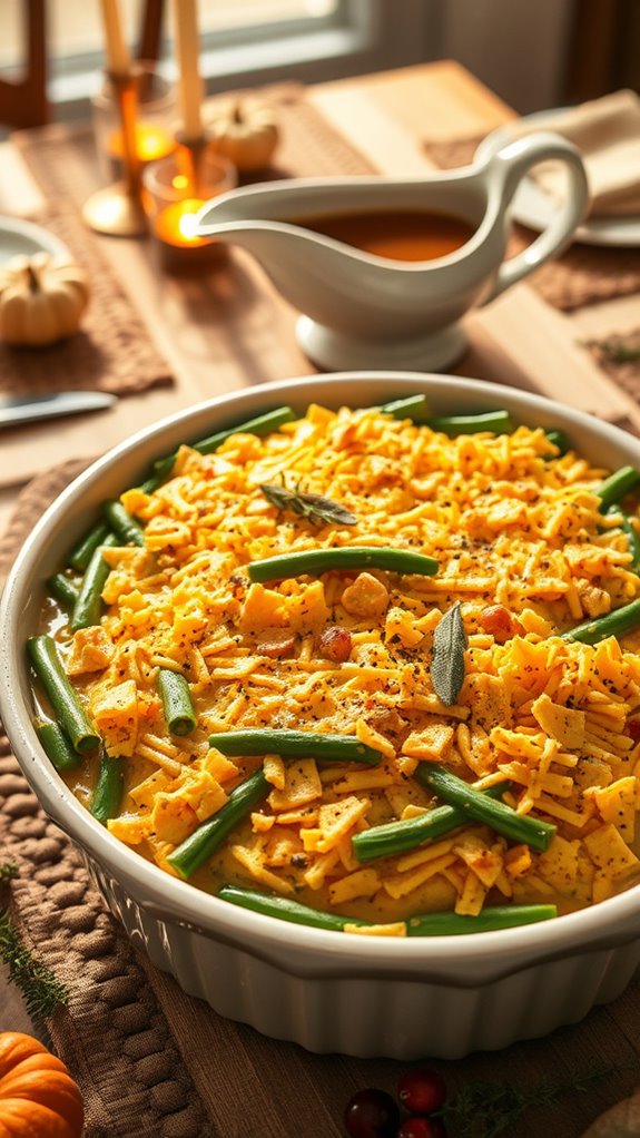 creamy green bean casserole