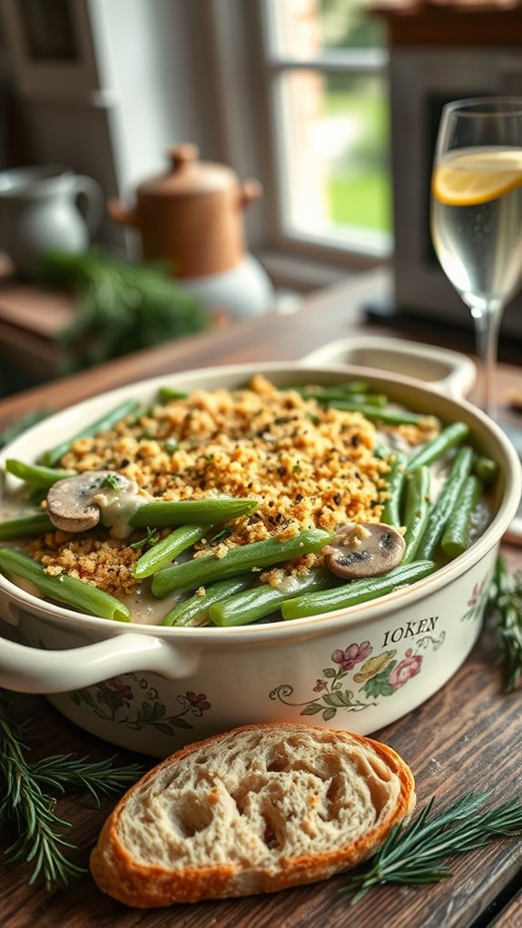 creamy green bean casserole
