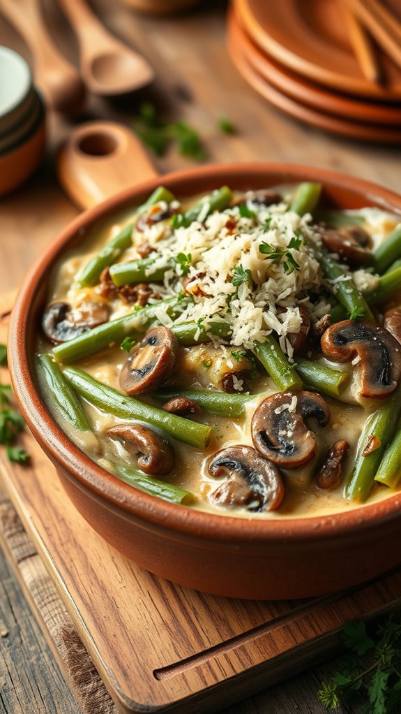 creamy green bean casserole