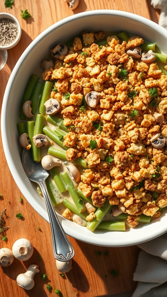 creamy green bean casserole