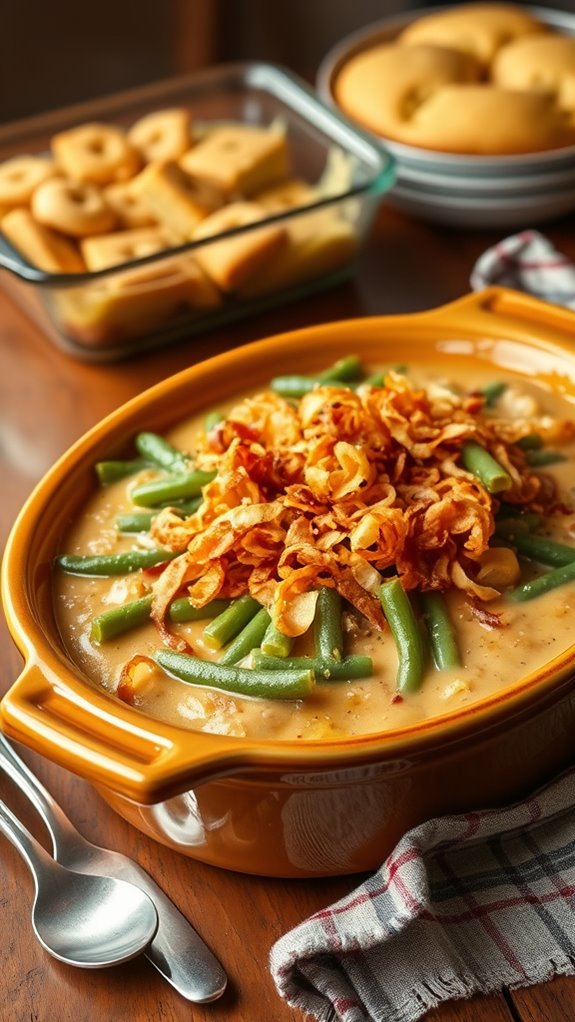 creamy green bean casserole