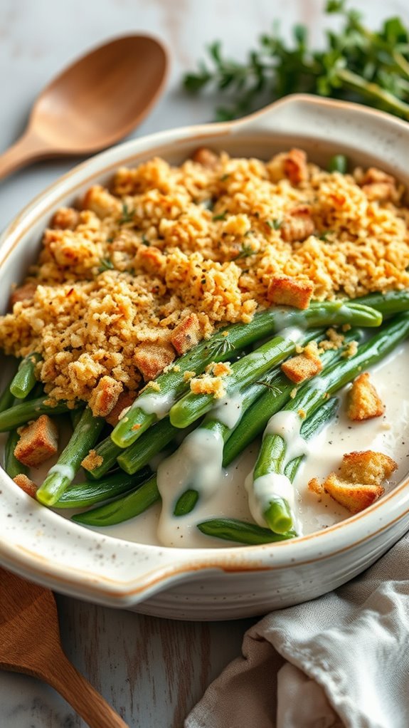 creamy green bean casserole
