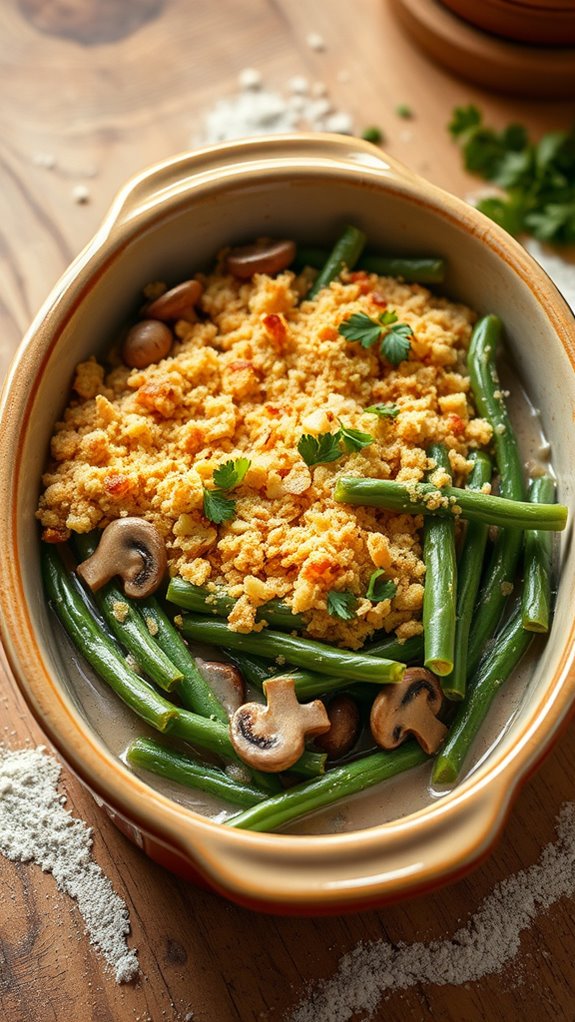 creamy green bean casserole