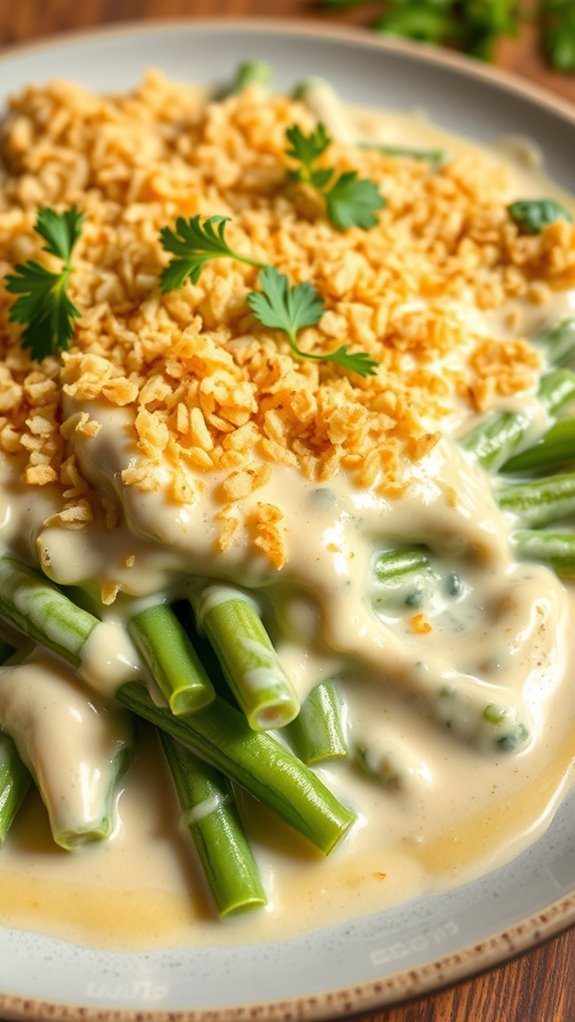 creamy green bean casserole