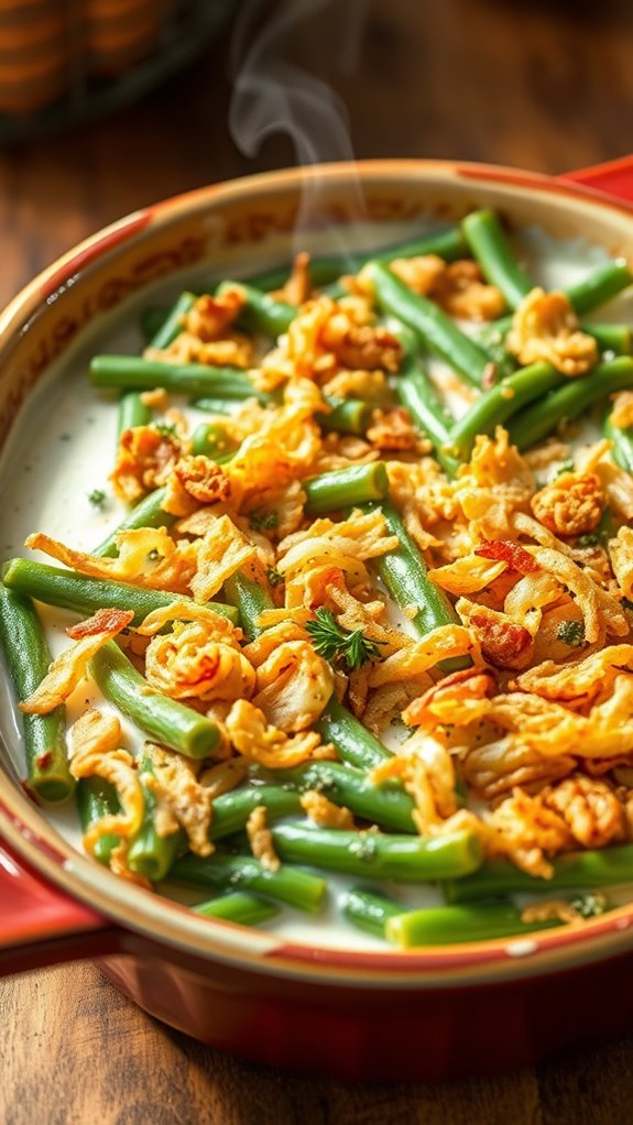 creamy green bean casserole