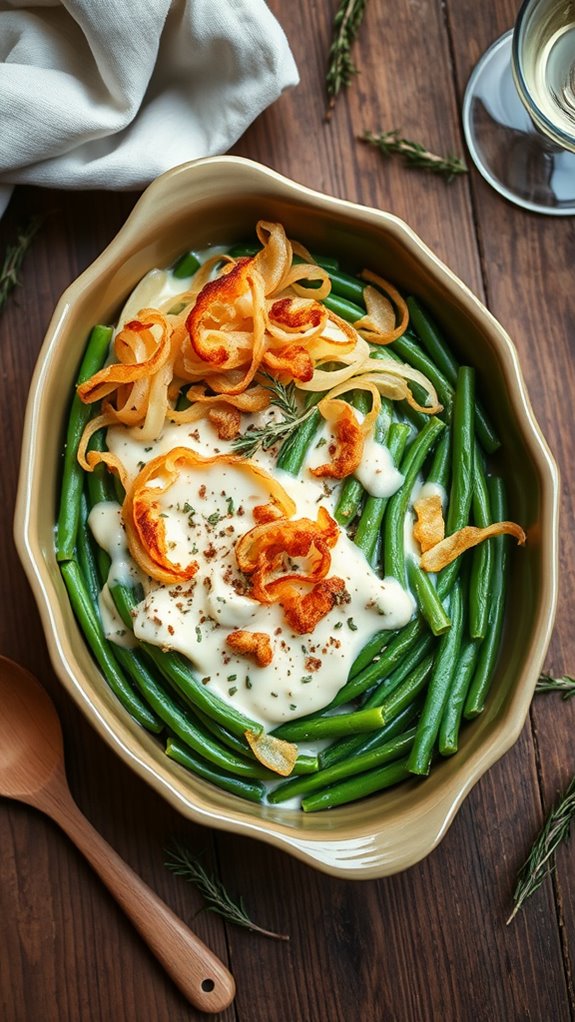 creamy green bean casserole