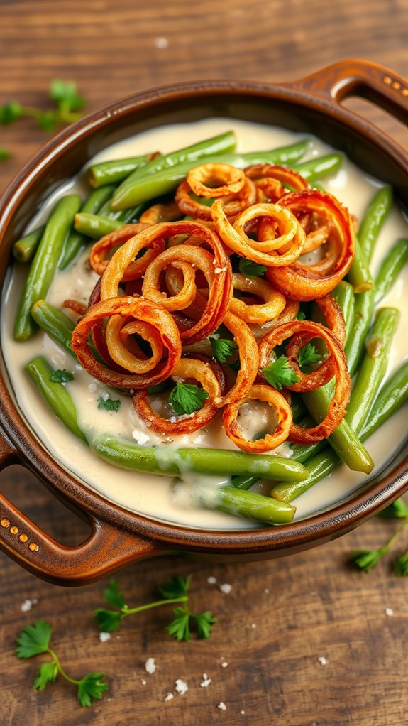 creamy green bean casserole