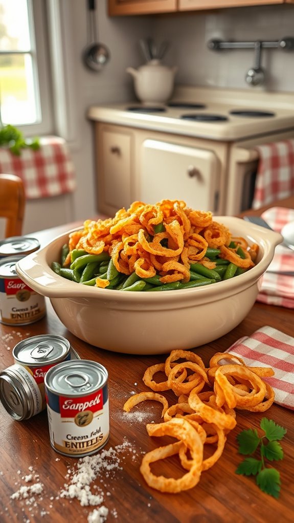 creamy green bean casserole